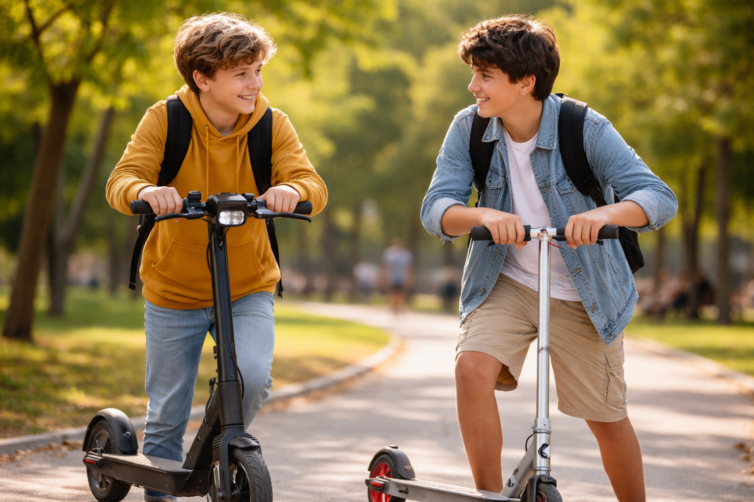 Elektriskais vai tradicionālais skrejritenis pusaudzim