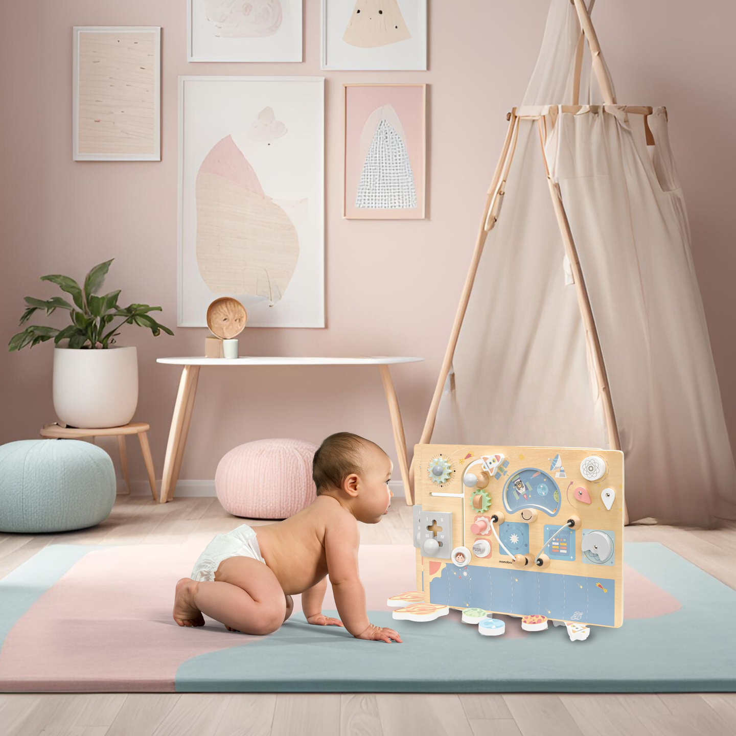 Koka manipulatīvais dēlis - Cosmos