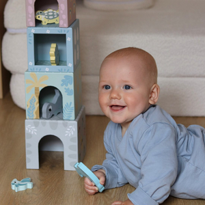 Tornis šķirotājs ar figūrām Dinozauri