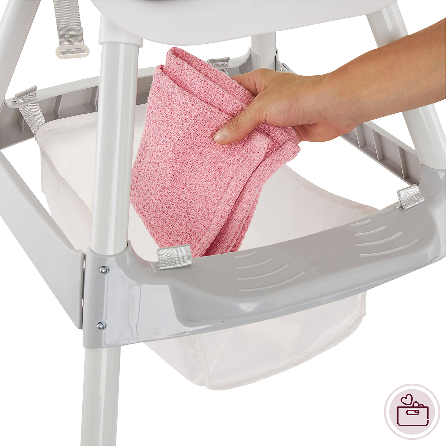 Moby-System Magnolia 2-in-1 regulējams bērnu krēsls - pelēks