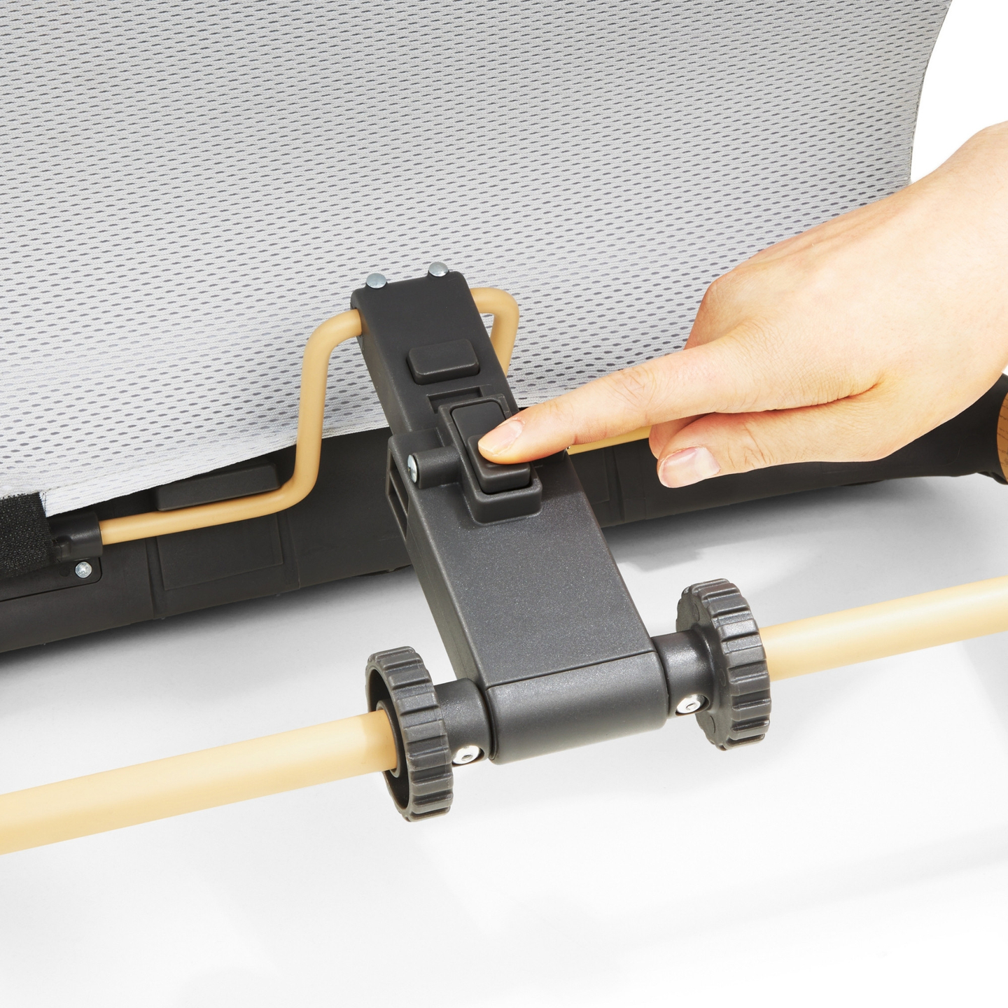 Šūpuļkrēsls 2-in-1 Moby-Sistēma LILY - pelēks