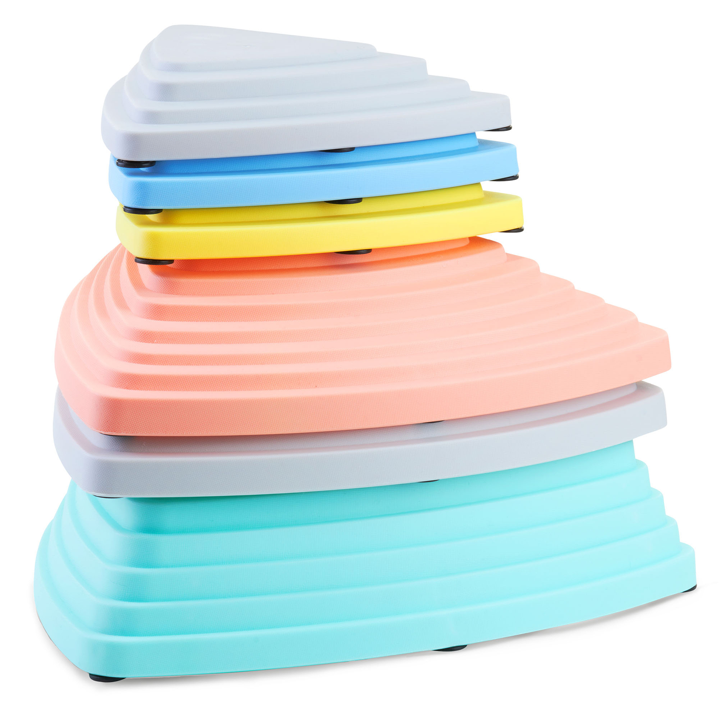 Krāsaini balansēšanas akmentiņi - 6 gab