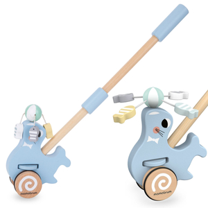 Koka blīvējums ar stūres stieni - stūmējs