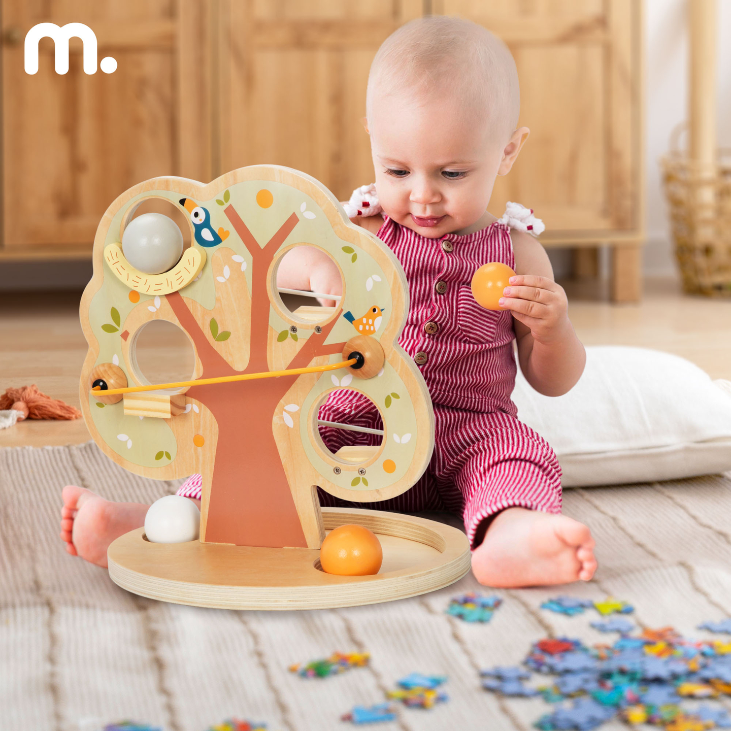 Koka lodīšu slidkalniņš - Zaļš koks