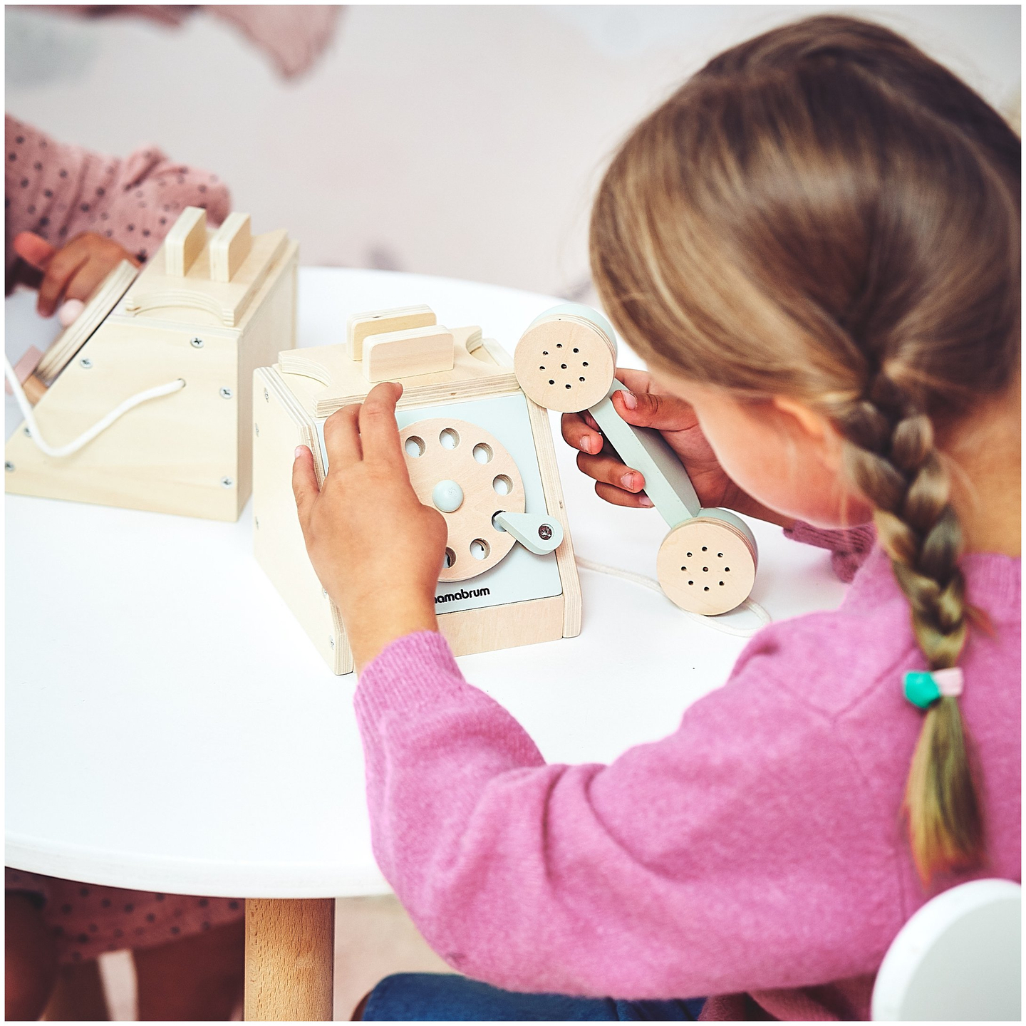 Retro koka telefons - piparmētra