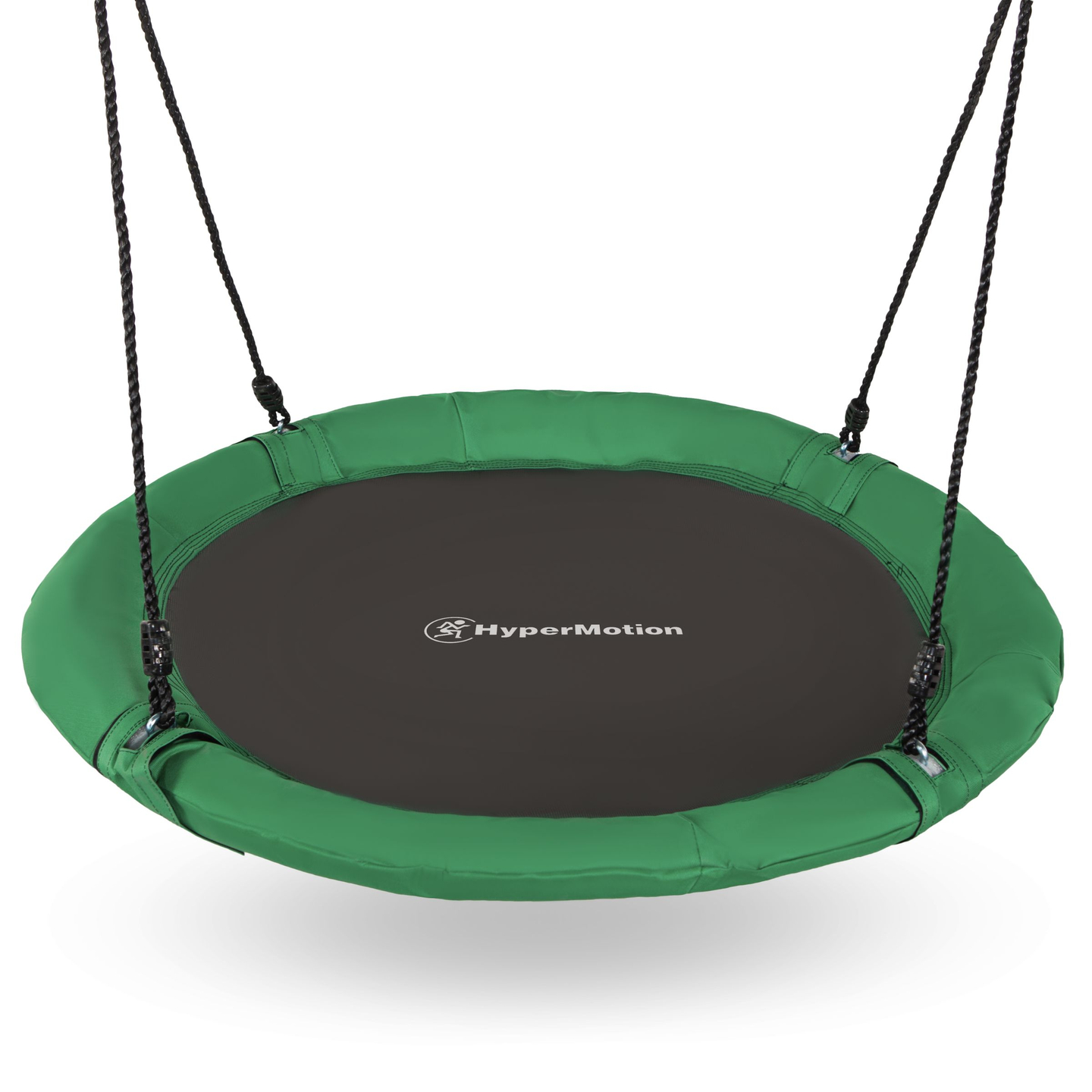 Dubultās dārza šūpoles ar rāmi un virvēm - sēdeklis un stārķa ligzda