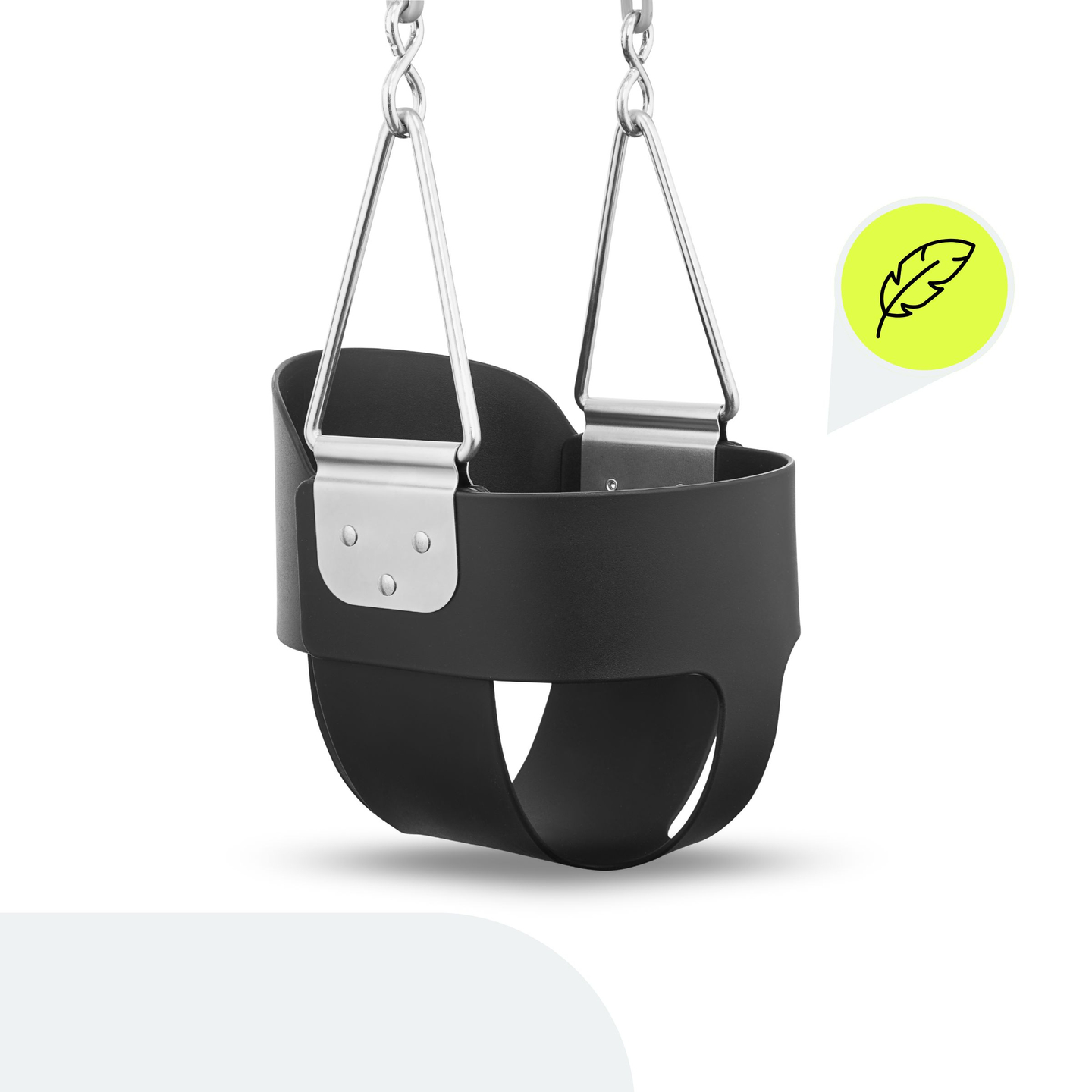 Bērniem paredzētās ķēdes šūpoles HyperMotion ar augstu atzveltni