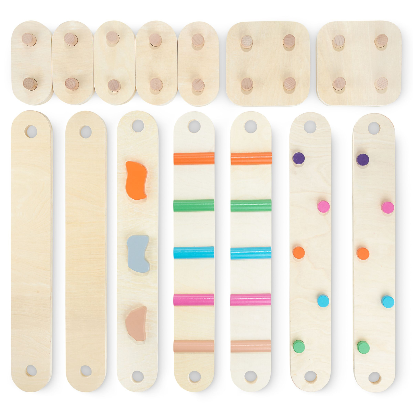 Koka līdzsvara celiņš - sajūtu taka - 14 elementi