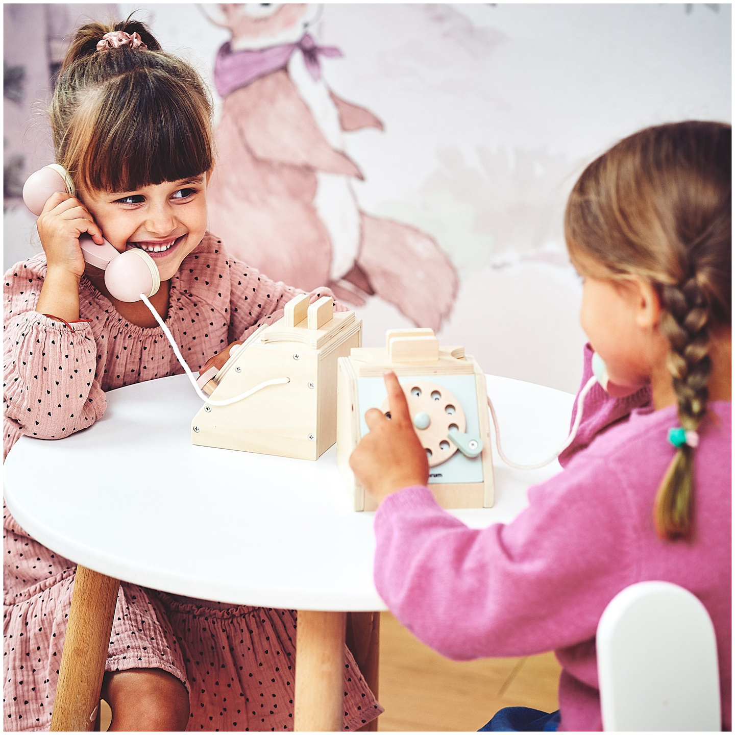 Retro koka telefons - piparmētra