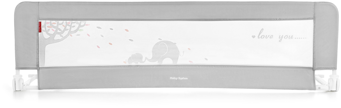 Drošības barjeras gultai - Gultas margas - pelēkas krāsas