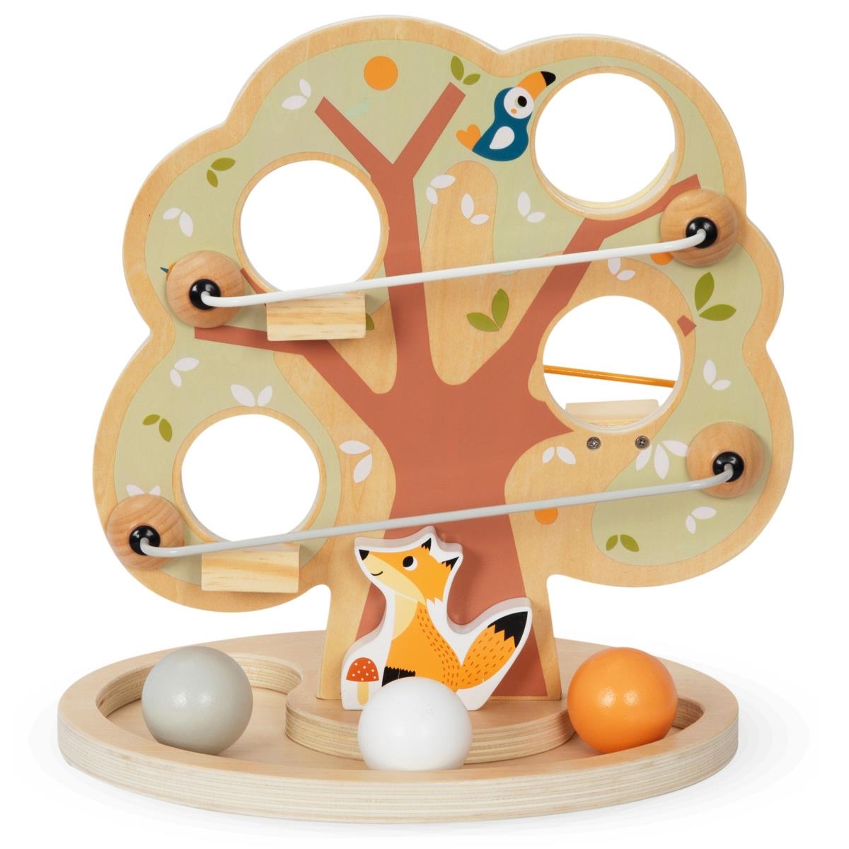 Koka lodīšu slidkalniņš - Zaļš koks