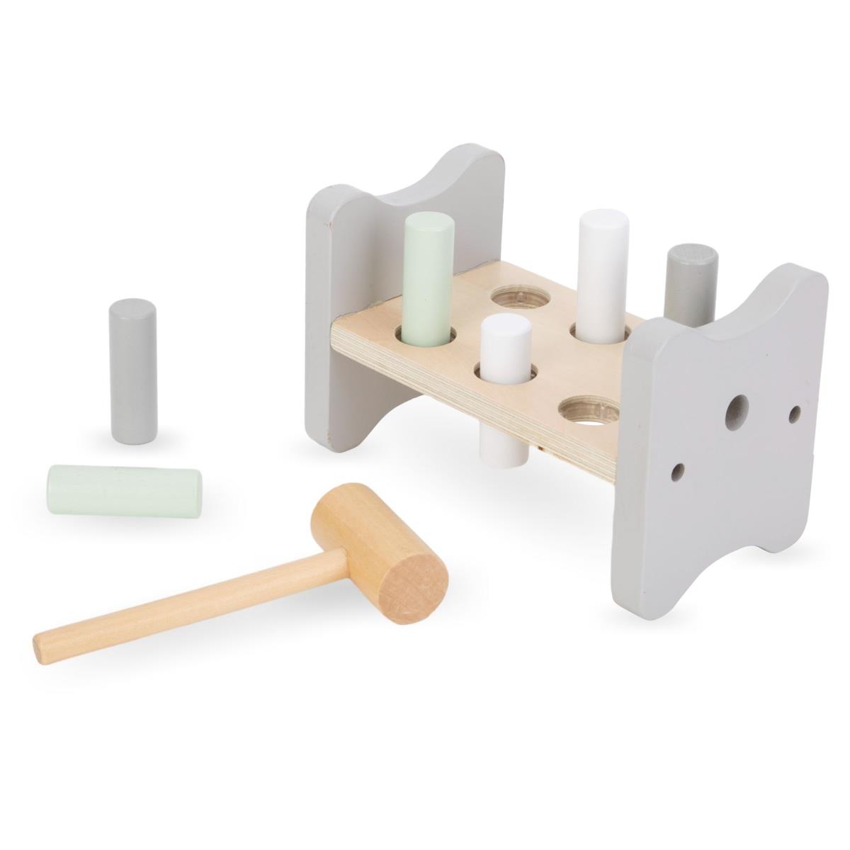 Montessori izglītojoša kaste maziem bērniem - 6 rotaļlietas