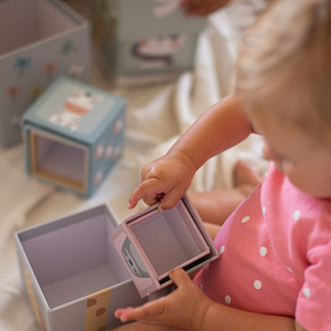 Puzles tornis bērniem 10 gabaliņi - skaitļi un dzīvnieki