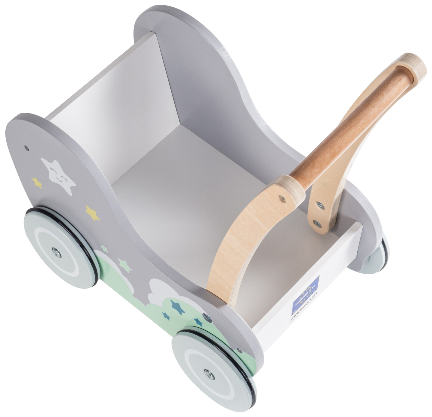 Koka bērnu ratiņu staigulītis