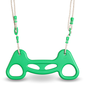 XXL tērauda dārza šūpoles - 2 sēdvietas, kāpnes, vingrošanas trapeces