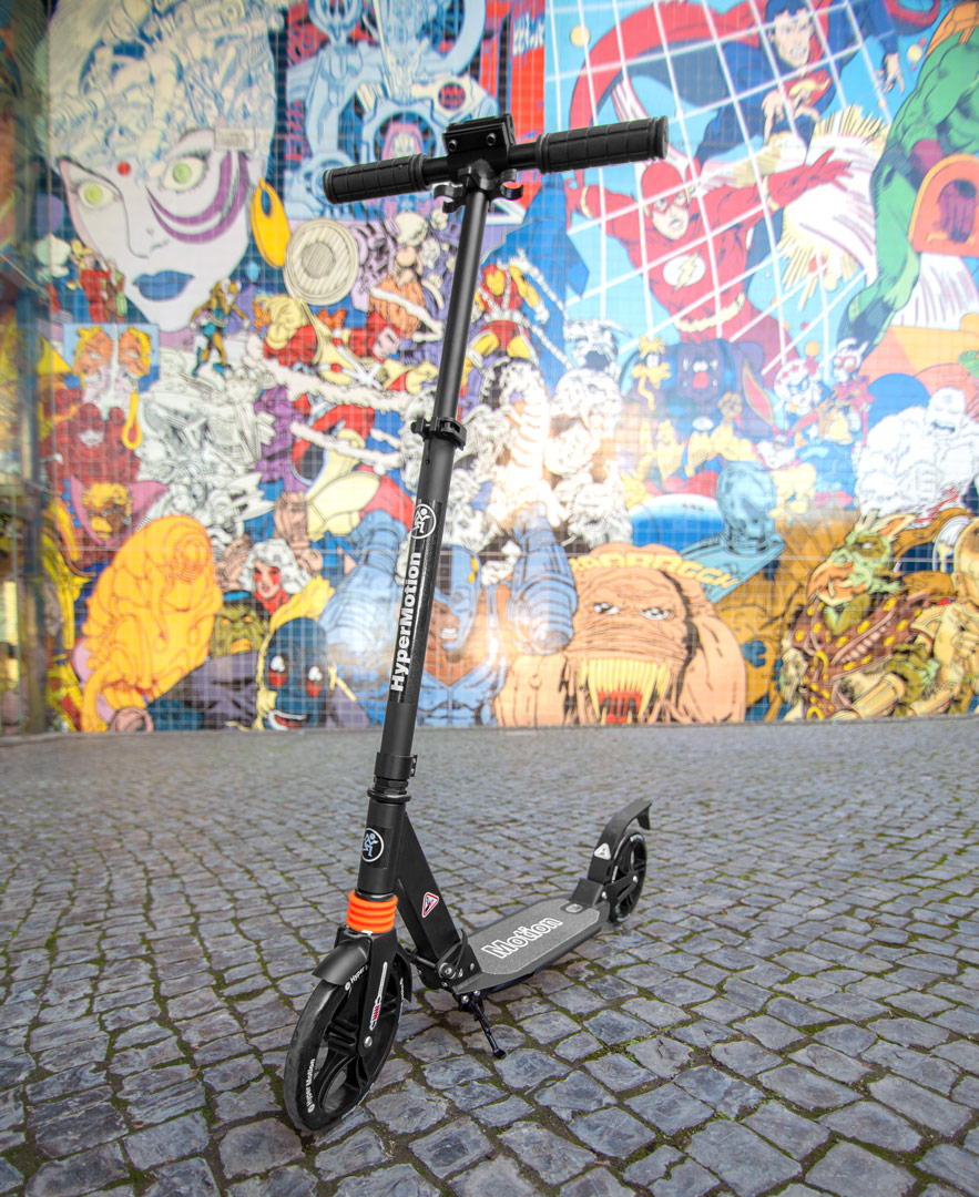 HyperMotion DRAGSTER pilsētas skrejritenis Melns