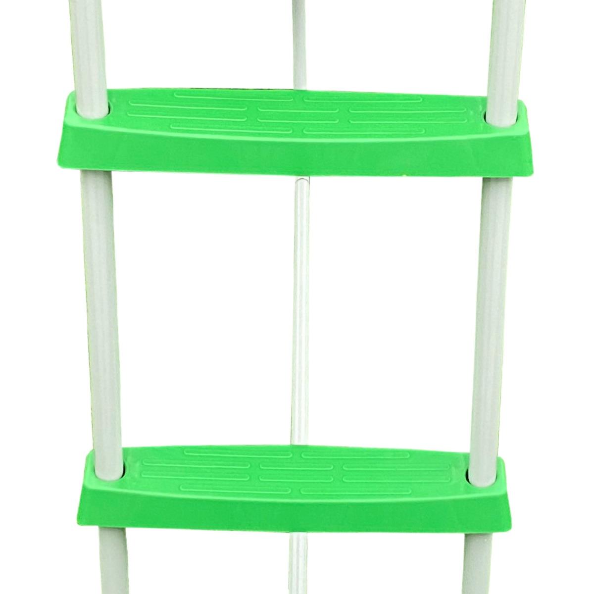 Liels dārza slidkalniņš ar kāpnēm bērniem