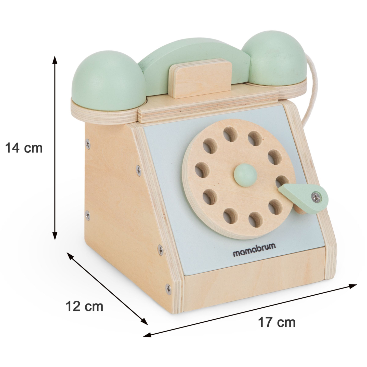 Retro koka telefons - piparmētra