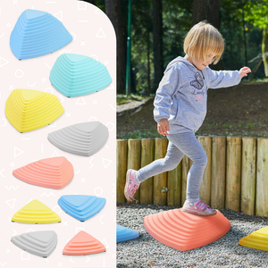 Krāsaini balansēšanas akmentiņi - 9 gab