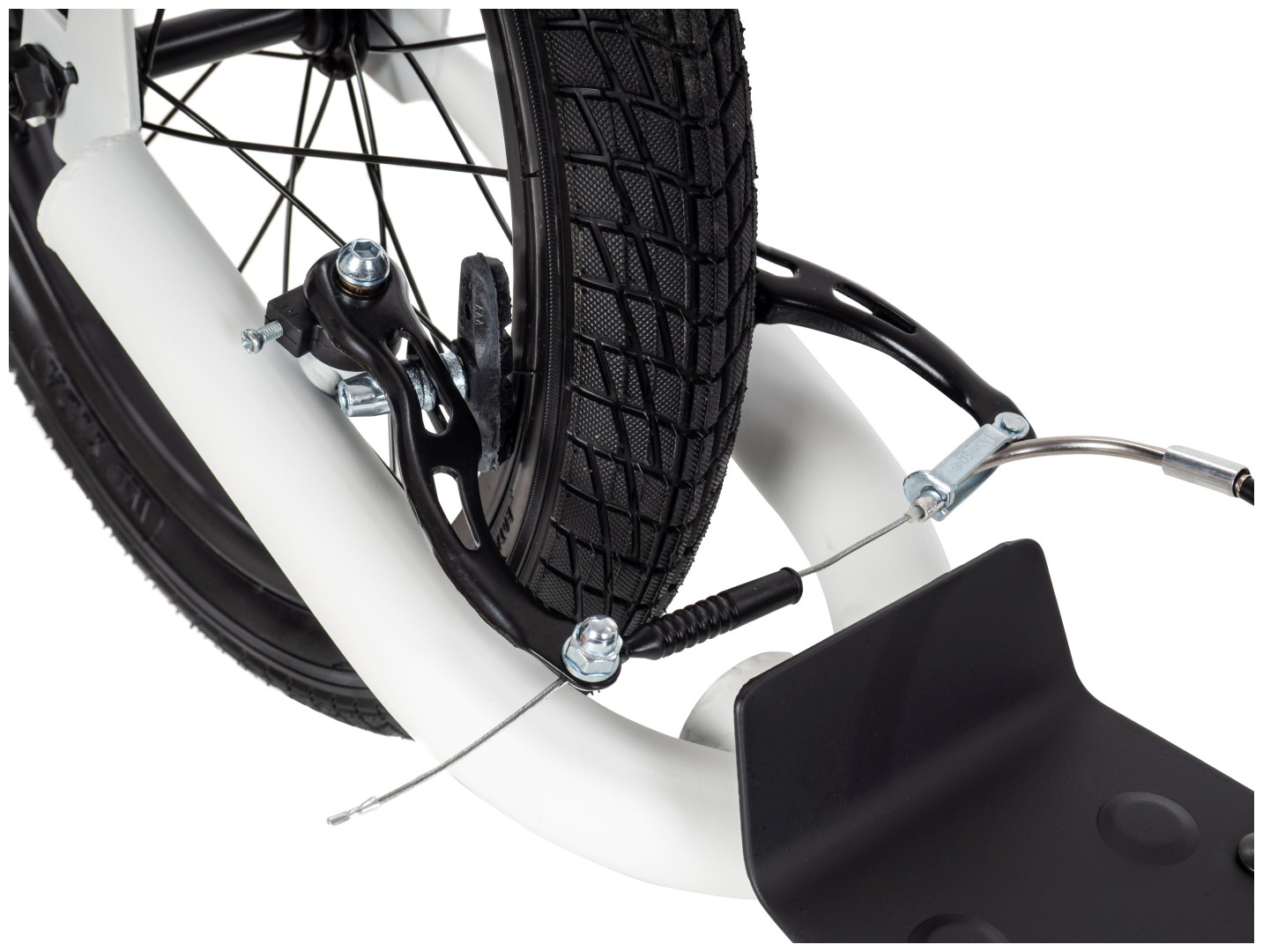 HyperMotion RIVA pilsētas skrejritenis ar 50 cm un 40 cm piepūšamiem riteņiem