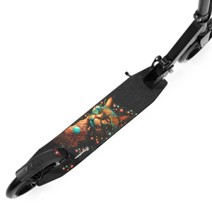 Divu riteņu pilsētas skrejritenis VIBE Black HyperMotion - 100kg