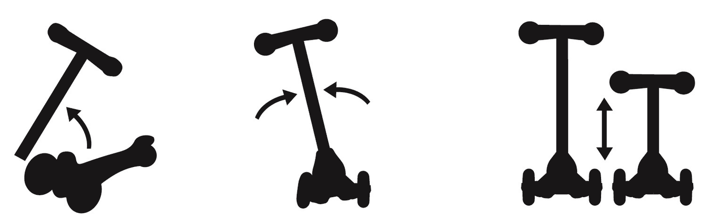 5in1 HyperMotion līdzsvara skrejritenis - zils