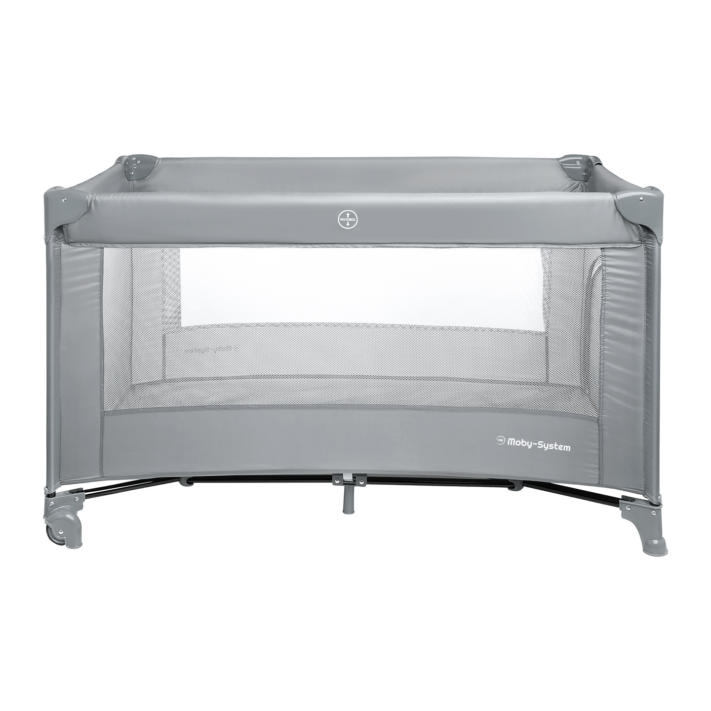 Happy Traveller BASIC ceļojumu gultiņa - pelēka