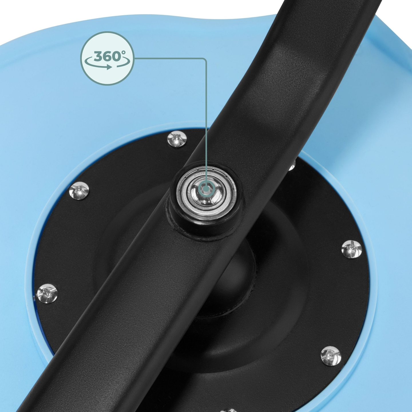 Mini karuselis bērniem Zivis - zils