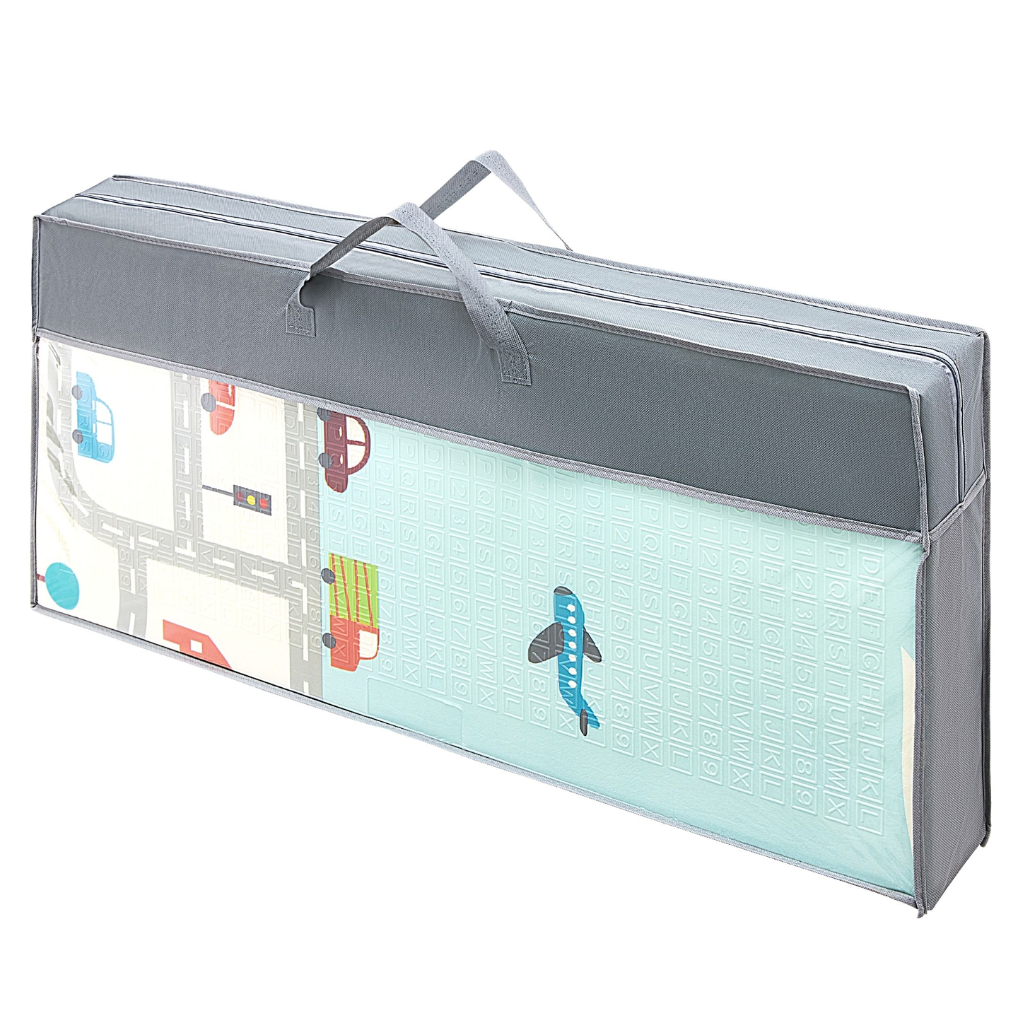 Divpusējs putuplasta paklājs XXL - salokāms 1 CM (kalnu un ceļu)