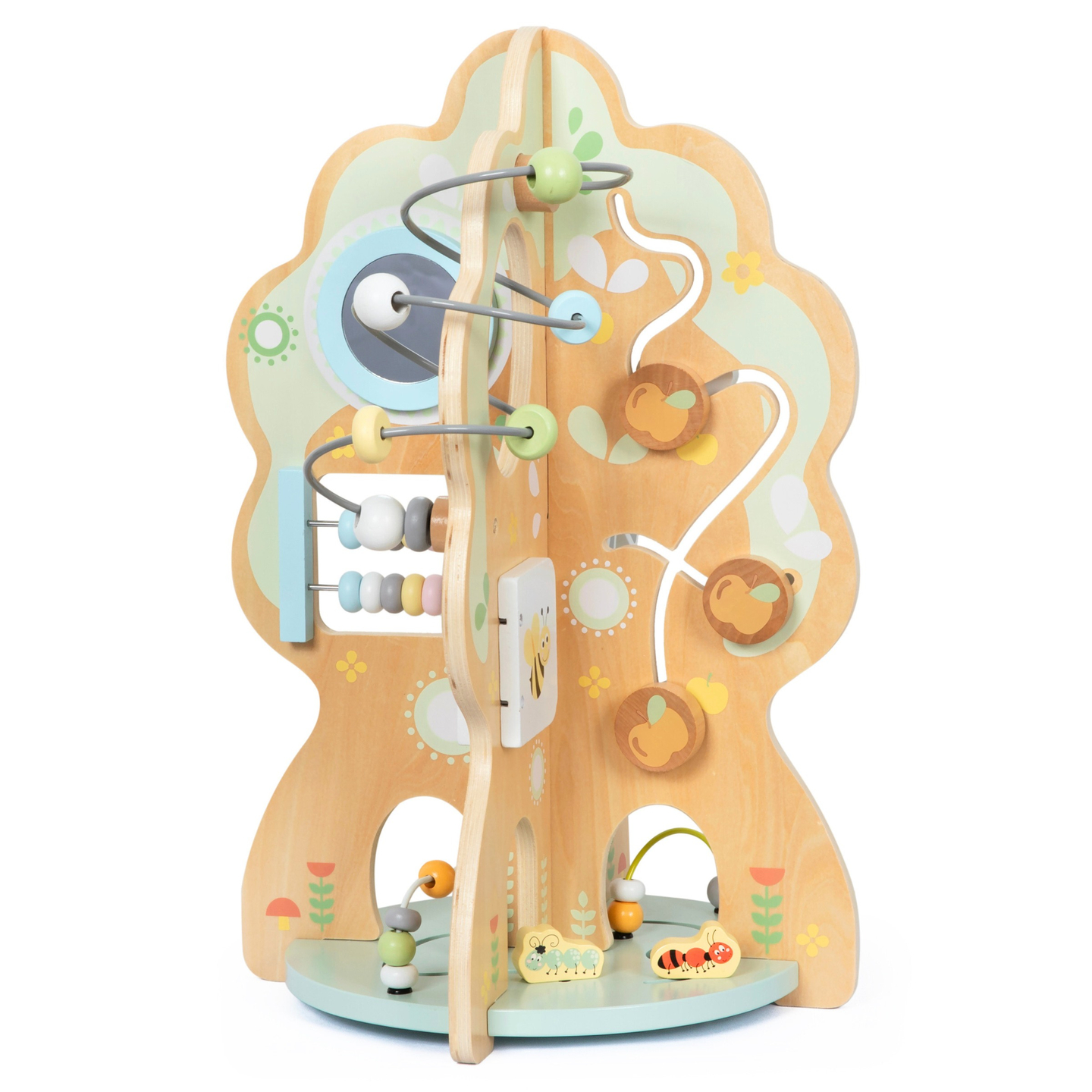 Koka izglītojoša rotaļlieta 10 vienā - daudzfunkcionāls koks