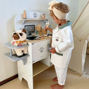 Dzīvnieku slimnīca - koka komplekts