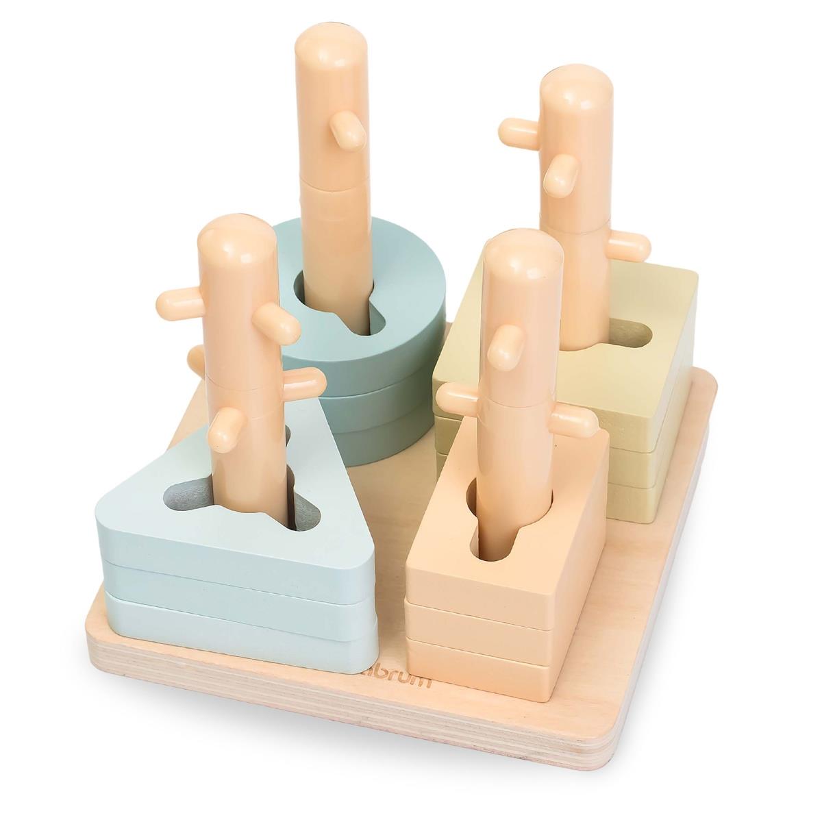 Montessori rotaļlietu komplekts 2-3 gadus veciem bērniem