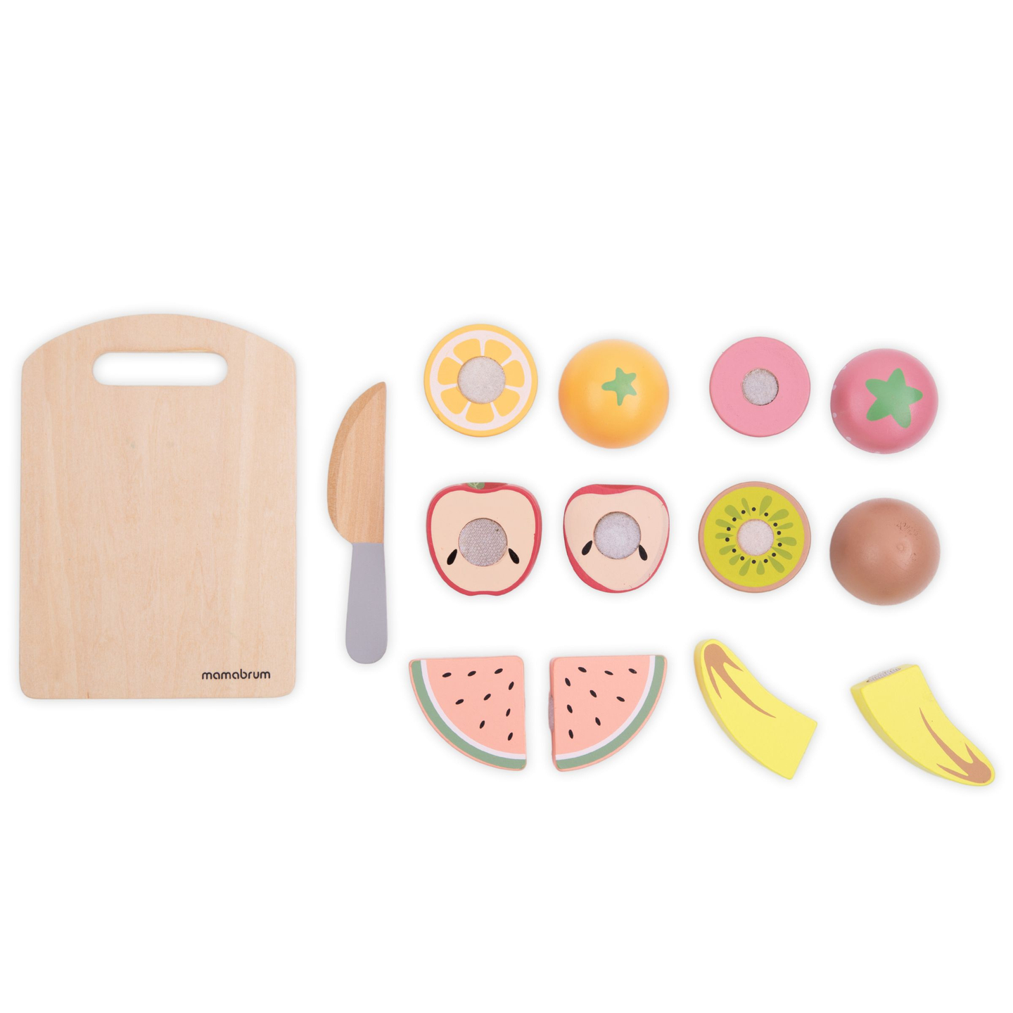 Koka augļu griešanas komplekts