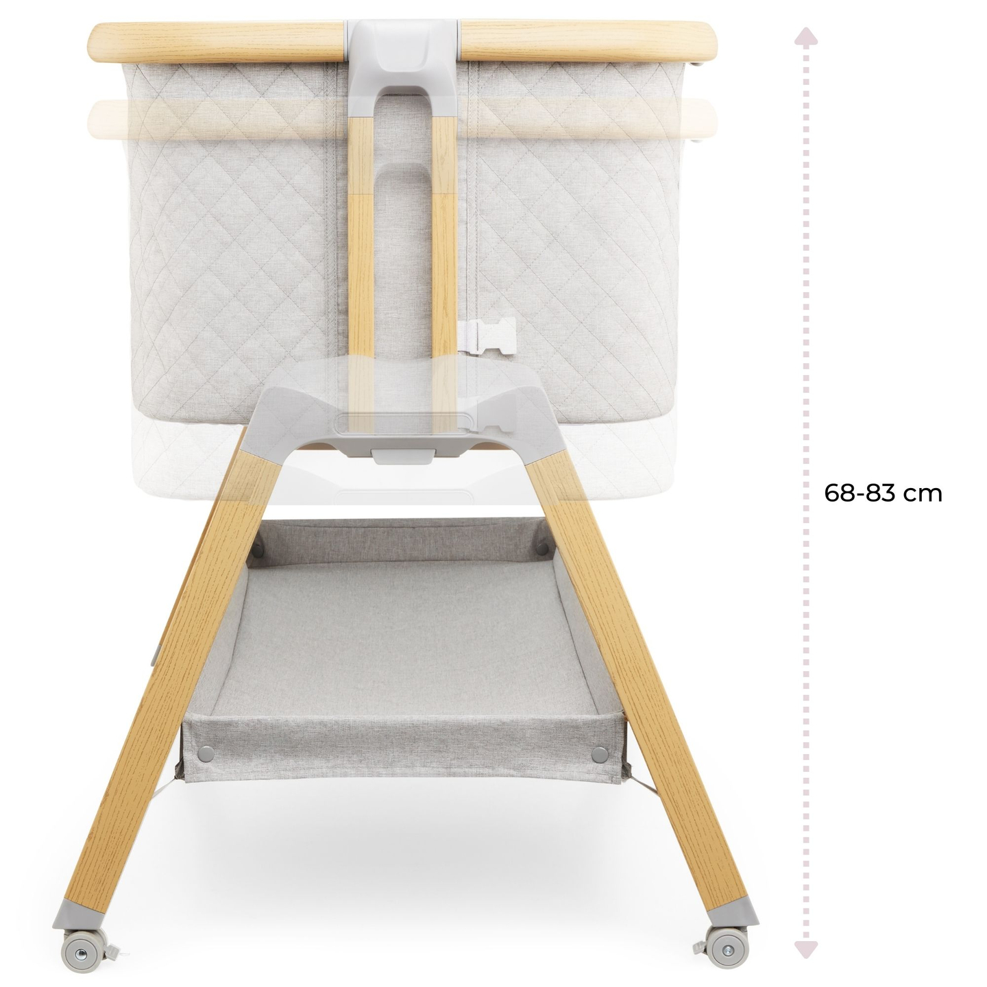 Ceļojumu gultiņa, brīvi stāvoša, 3-in-1 - Moby-Sistēma DREEMY