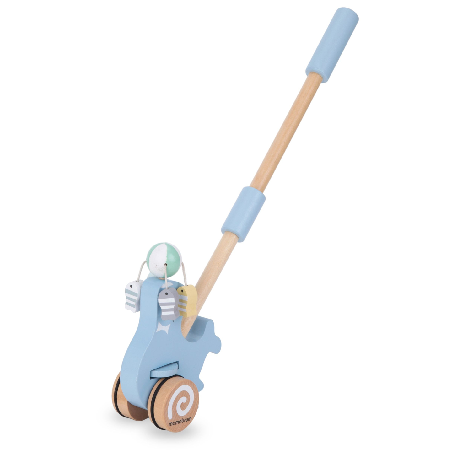 Koka blīvējums ar stūres stieni - stūmējs