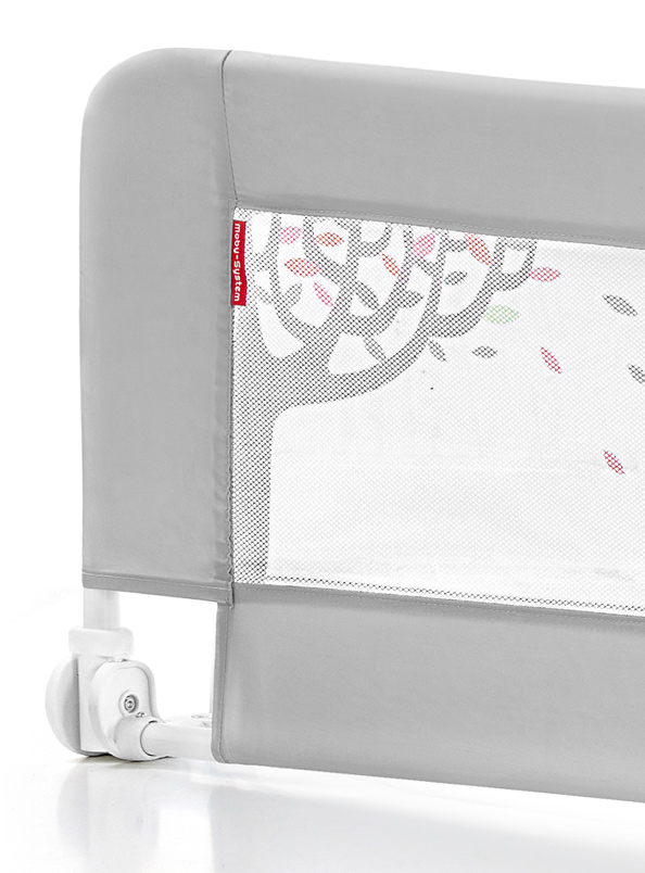 Drošības barjeras gultai - Gultas margas - pelēkas krāsas