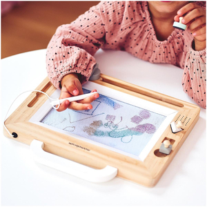 Koka albums ar zīmogiem - rasējamais dēlis