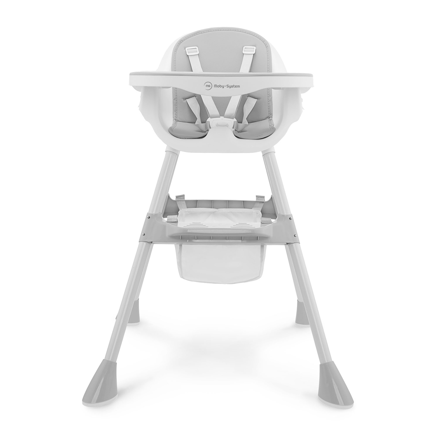 Moby-System Magnolia 2-in-1 regulējams bērnu krēsls - pelēks