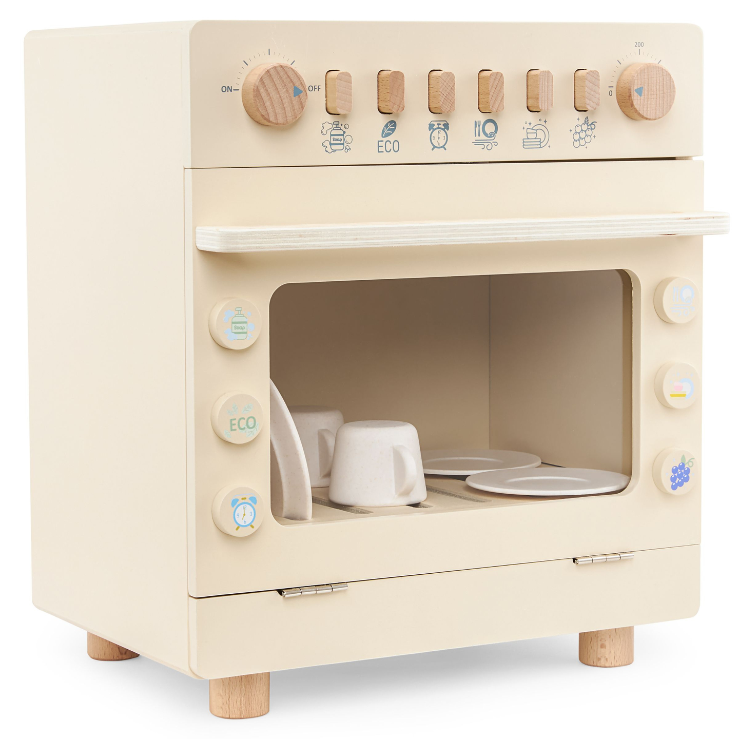 Koka trauku mazgājamā mašīna ar piederumiem