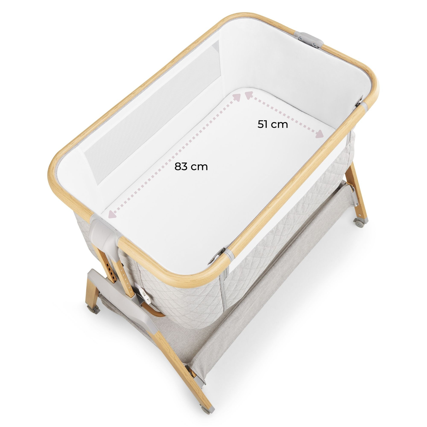Ceļojumu gultiņa, brīvi stāvoša, 3-in-1 - Moby-Sistēma DREEMY