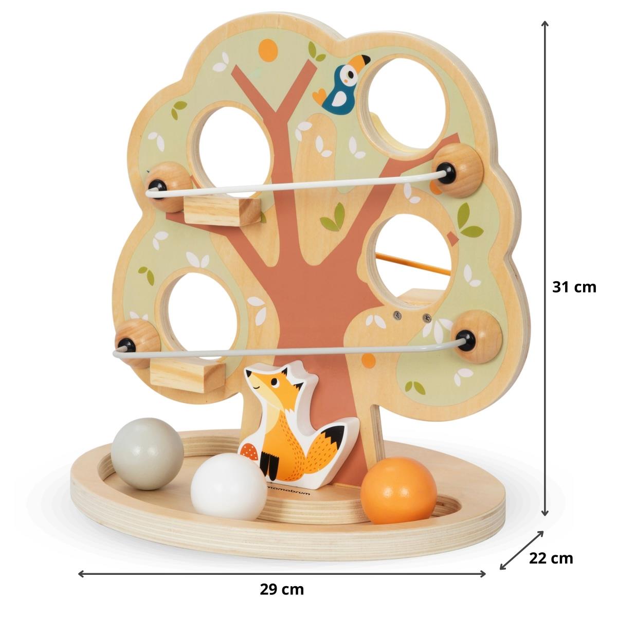 Koka lodīšu slidkalniņš - Zaļš koks