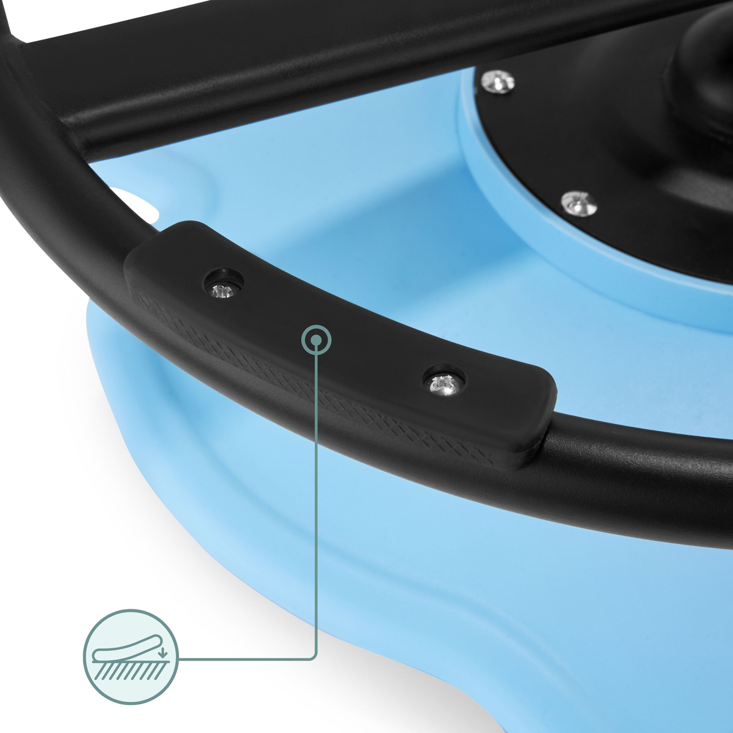 Mini karuselis bērniem Zivis - zils