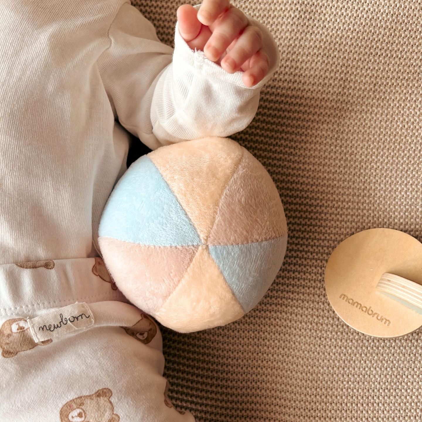 Montessori rotaļlietu komplekts mazuļiem 0-6 mēneši