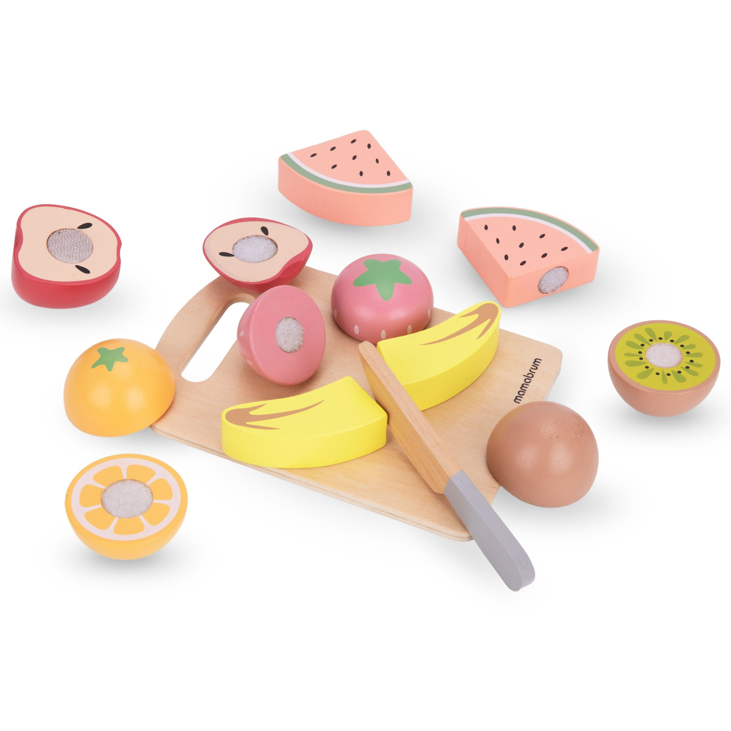 Koka augļu griešanas komplekts