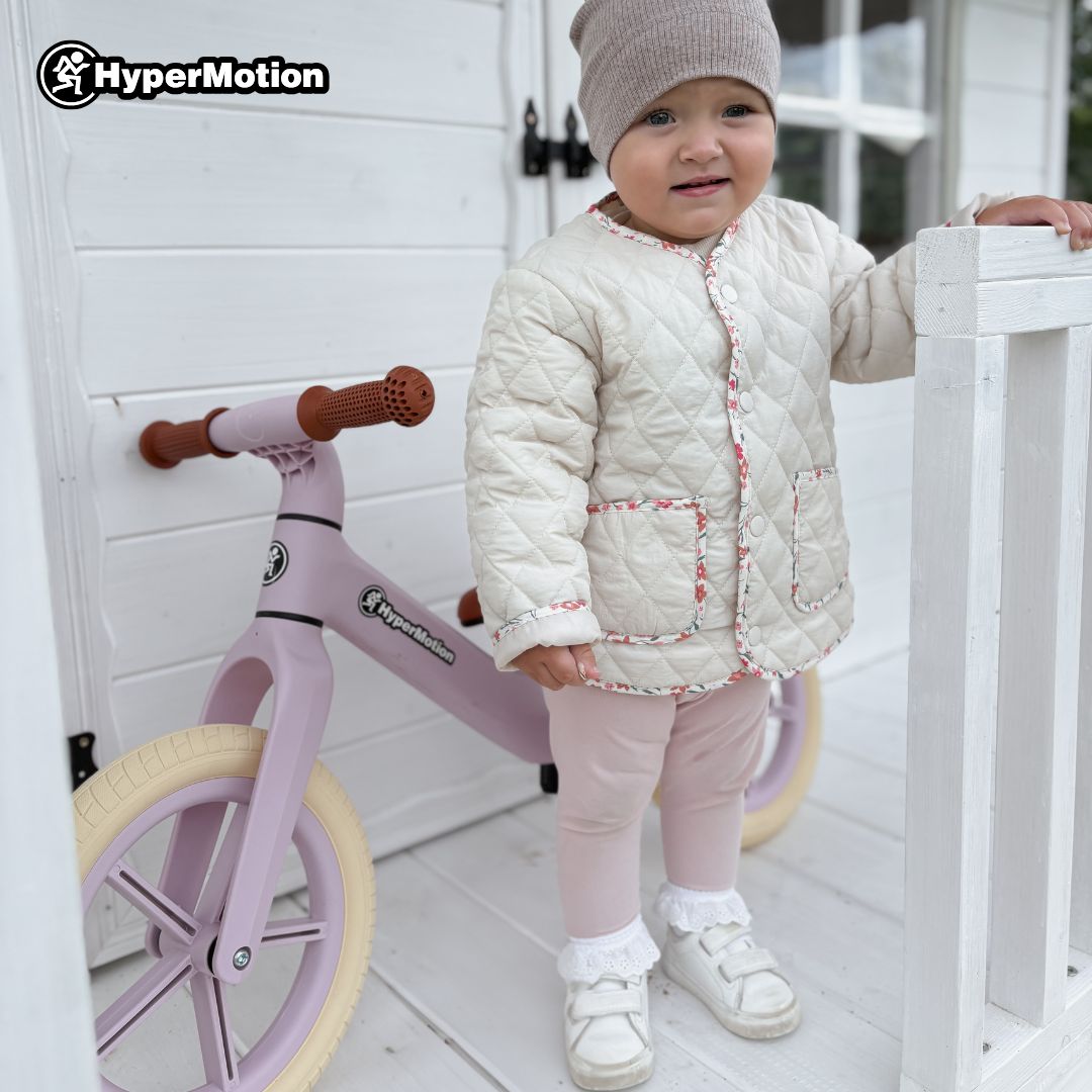 HyperMotion Marcelo bērnu distanču velosipēds - rozā krāsā