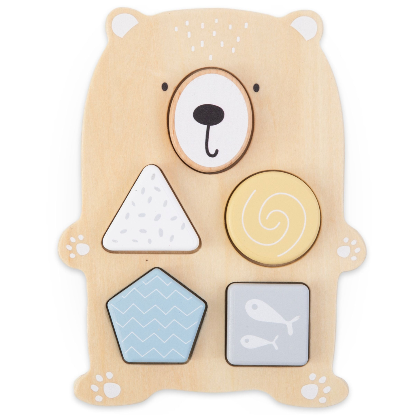 Koka rotaļlietu komplekts - krāsains pārīšu komplekts, roņu piramīda, lācīšu šķirotājs