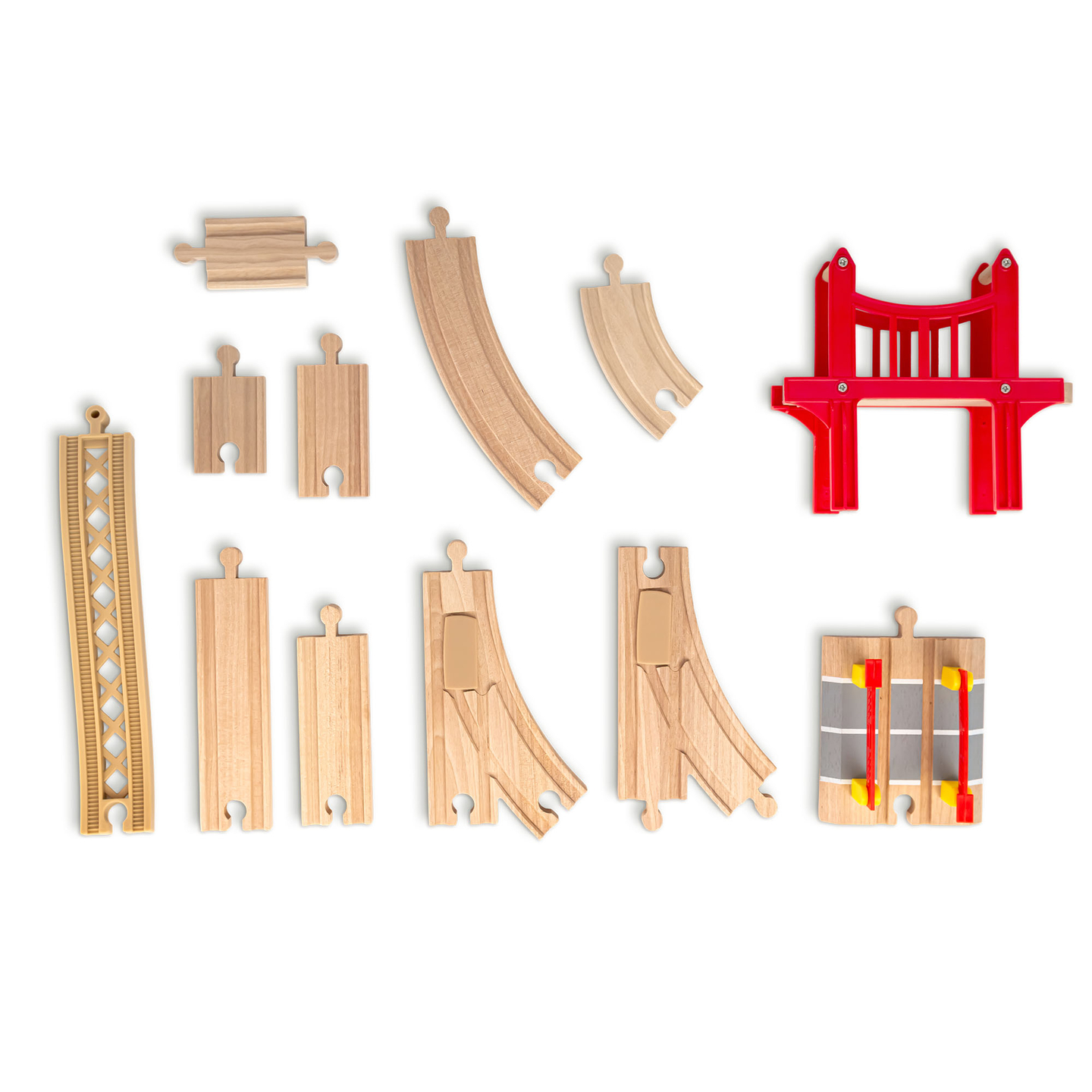 Koka pilsētas dzelzceļš ar elektrovilcienu - pārvietojamu celtni, kuģi, tiltiem