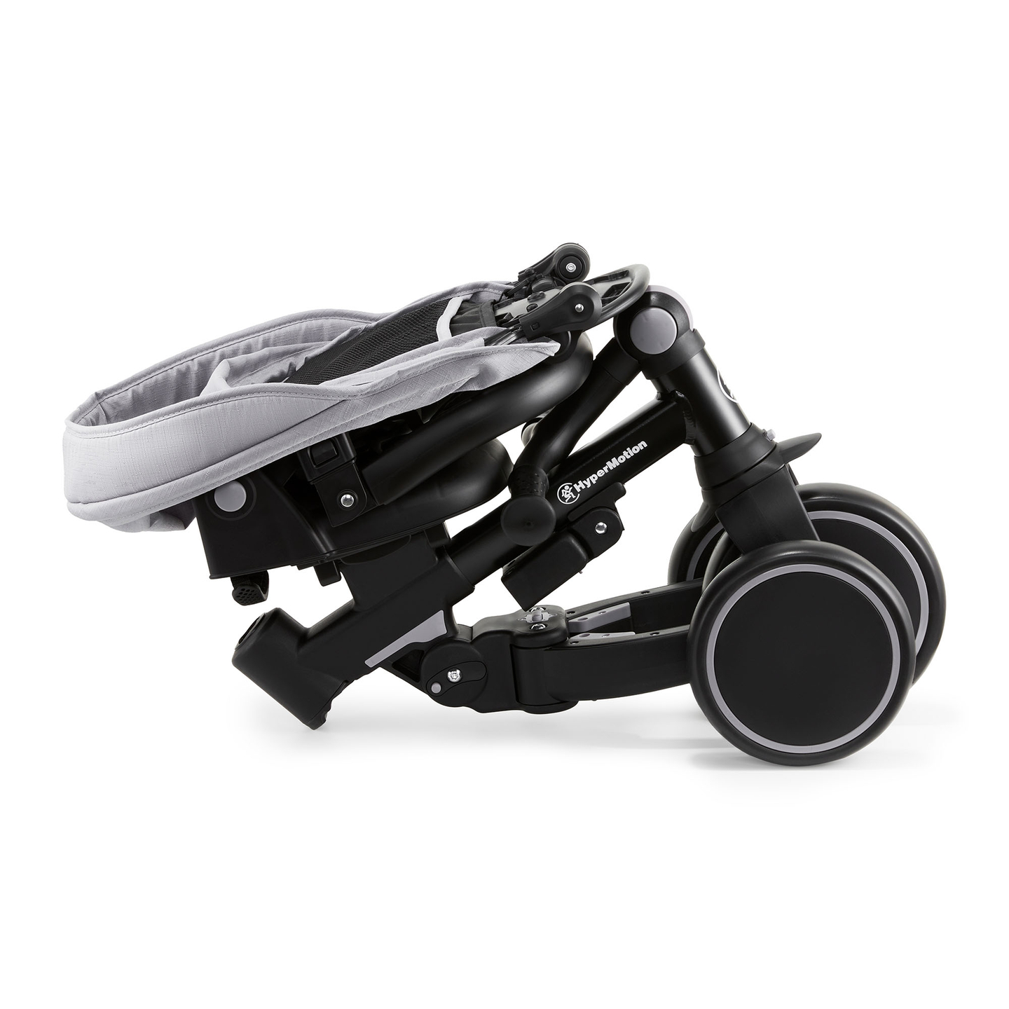 8in1 daudzfunkcionāls trīsritenis TOBI FOREST - pelēks