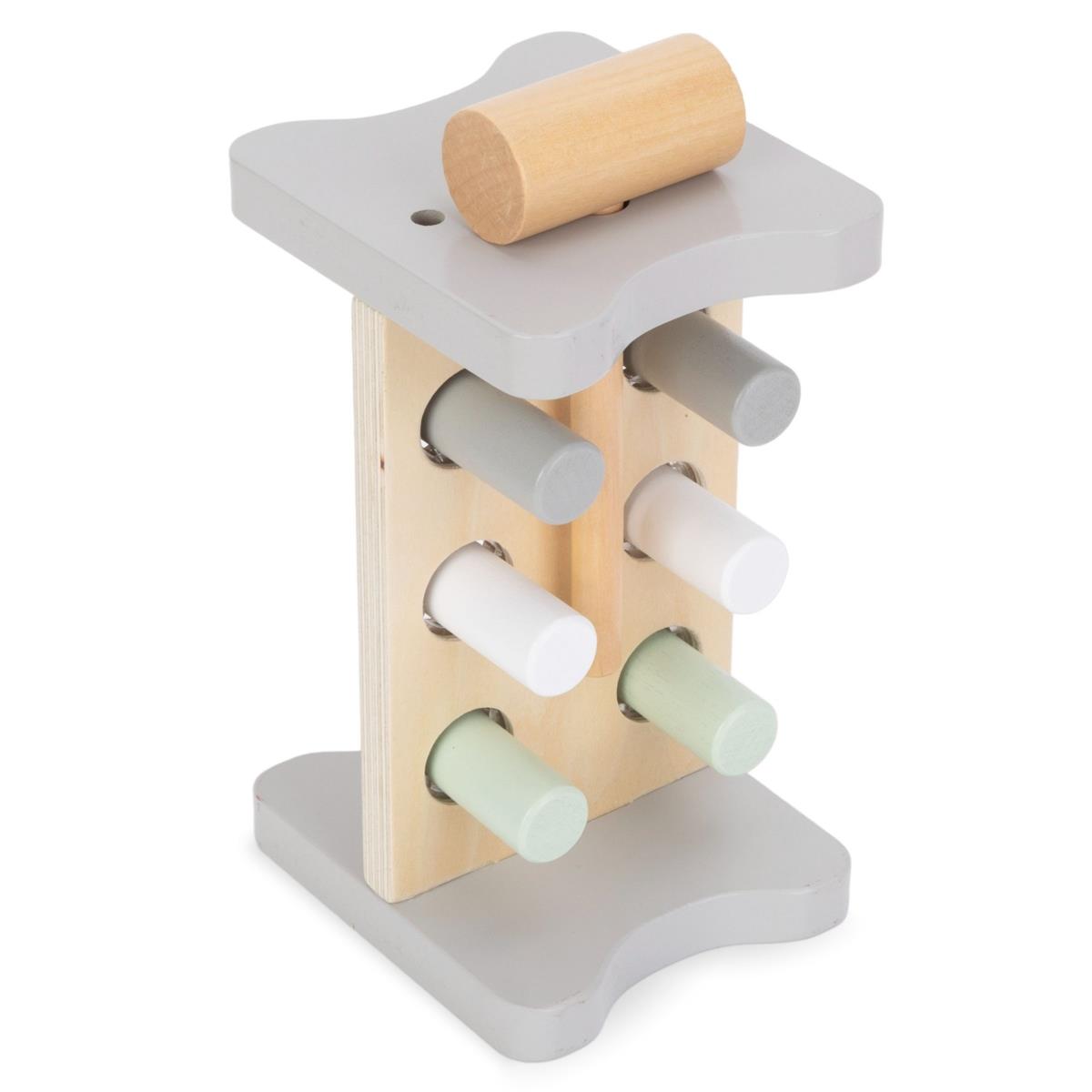 Montessori izglītojoša kaste maziem bērniem - 6 rotaļlietas