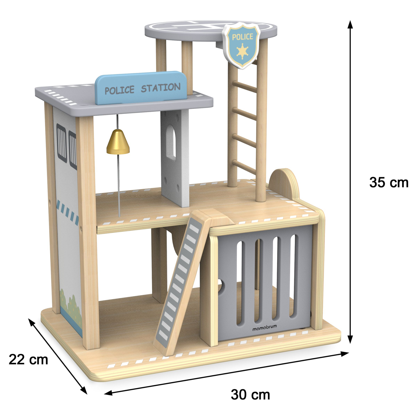 Koka policijas iecirknis ar piederumiem